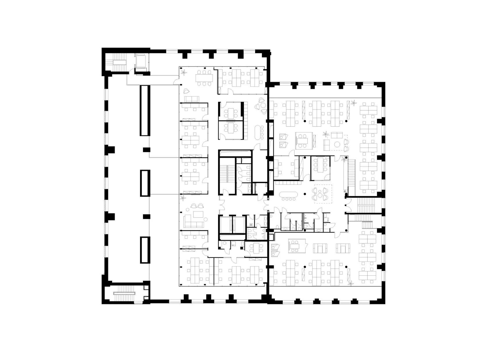 Grundriss 3. OG, Grafik