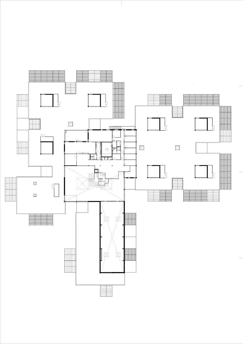 Grundriss OG, Grafik