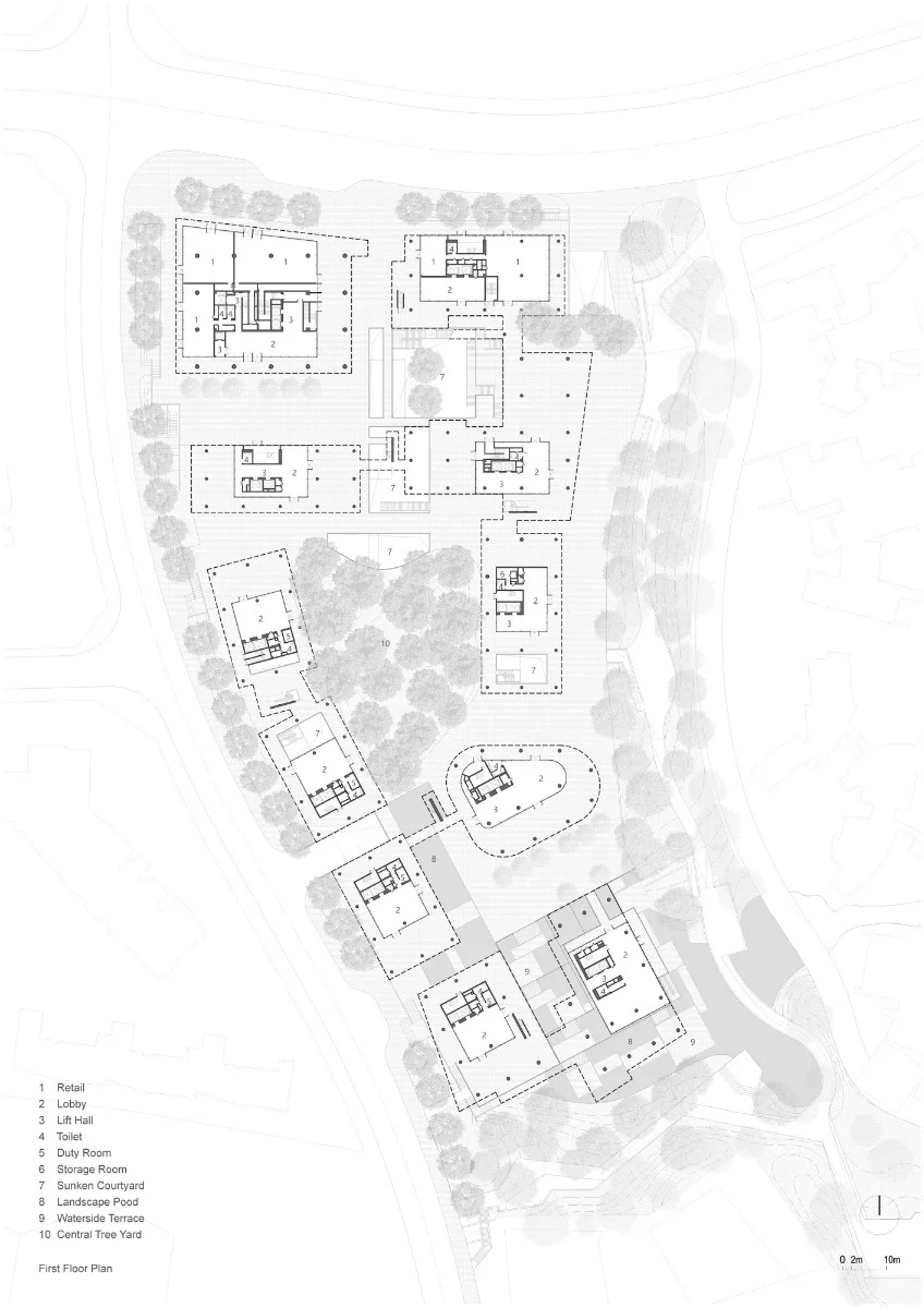 Grundriss 1. OG, Grafik
