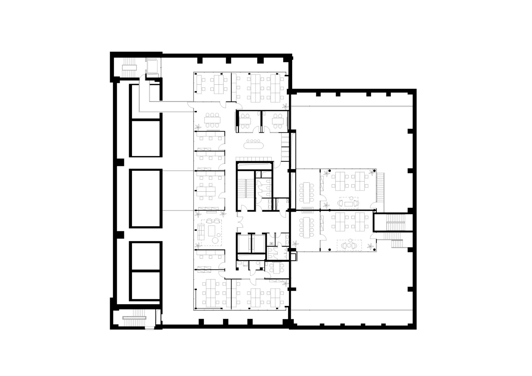 Grundriss 4. OG, Grafik