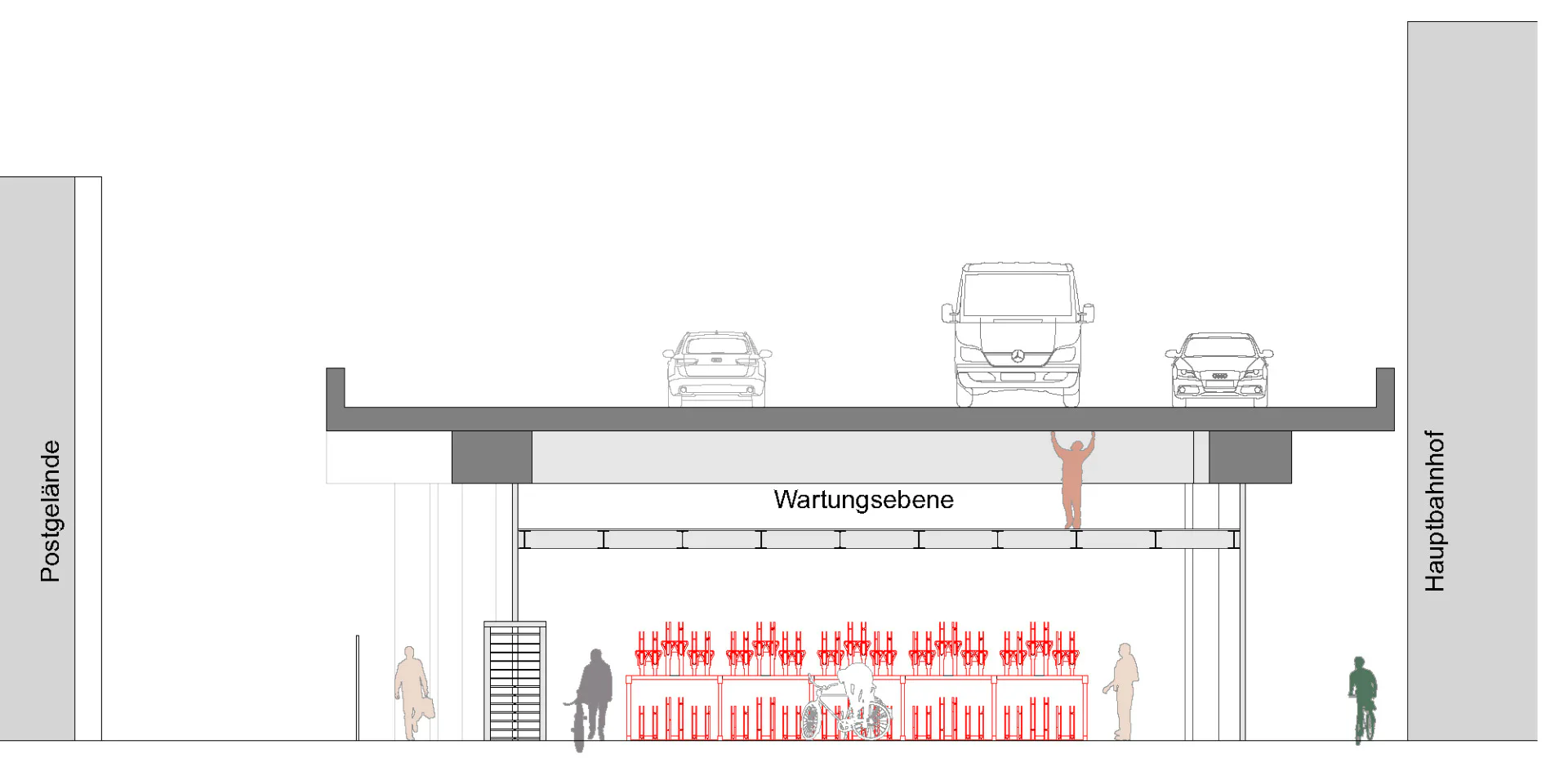 Querschnitt, Grafik