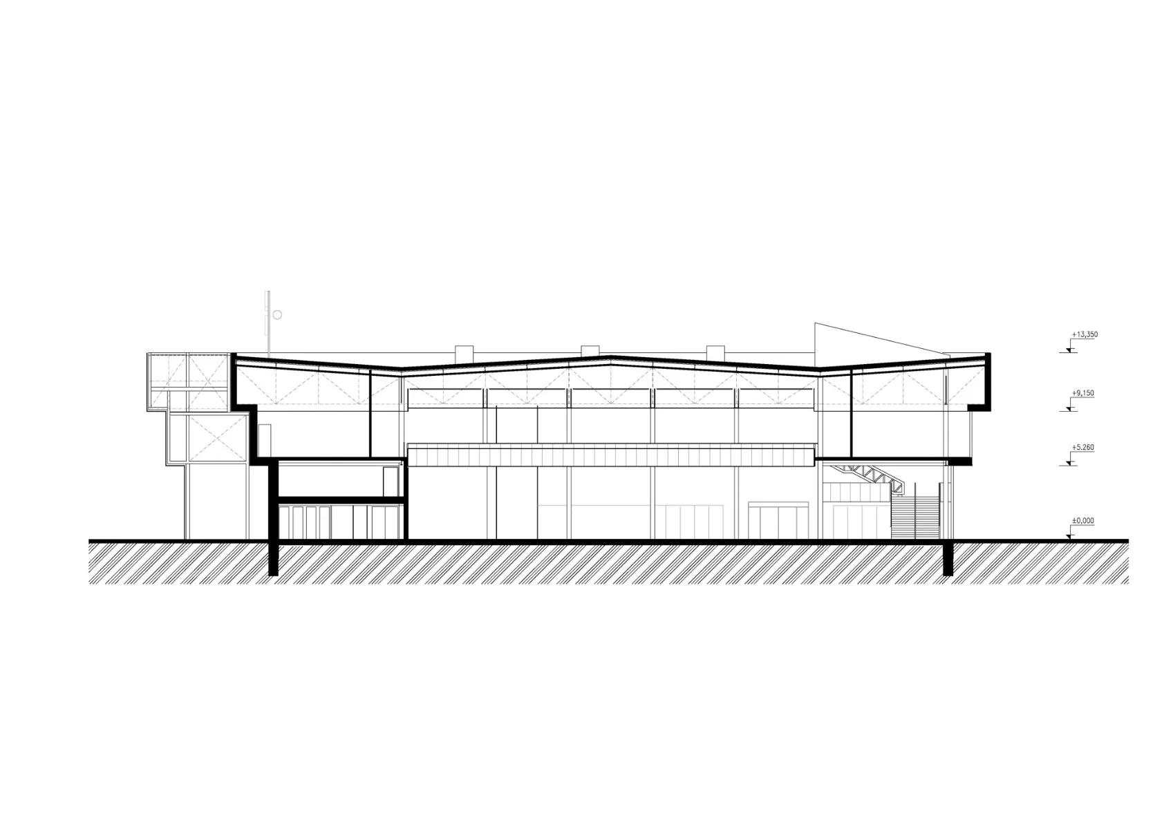 Längsschnitt, Grafik