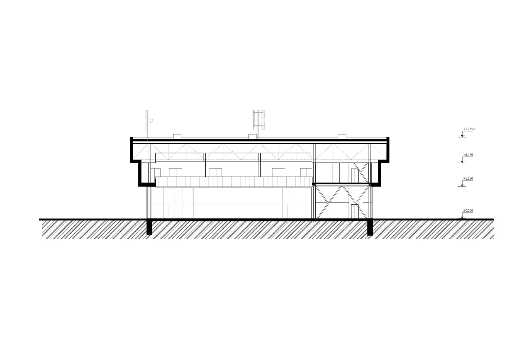 Querschnitt, Grafik