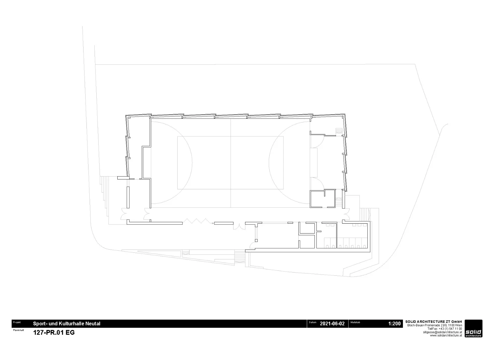 Grundriss EG, Grafik