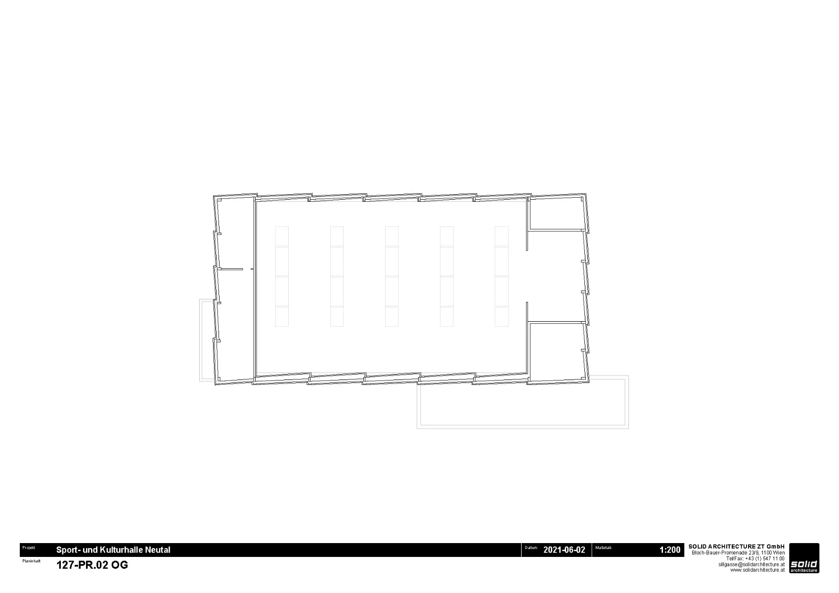 Grundriss OG, Grafik
