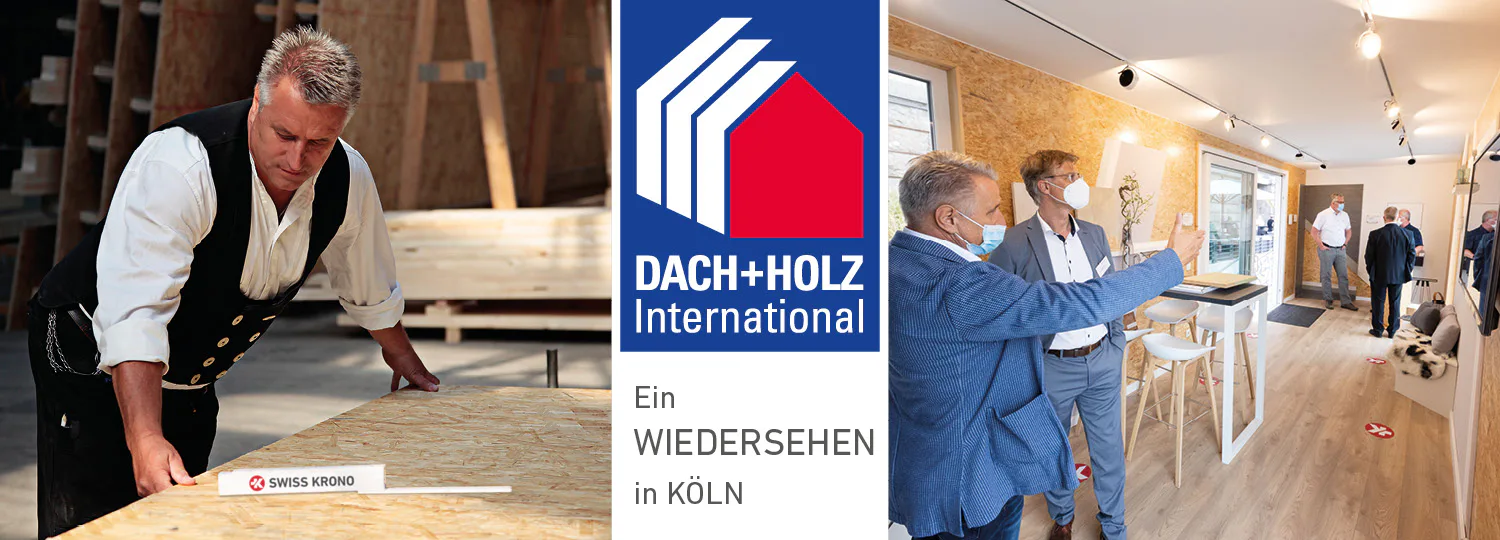 Ein Wiedersehen auf der Dach+Holz