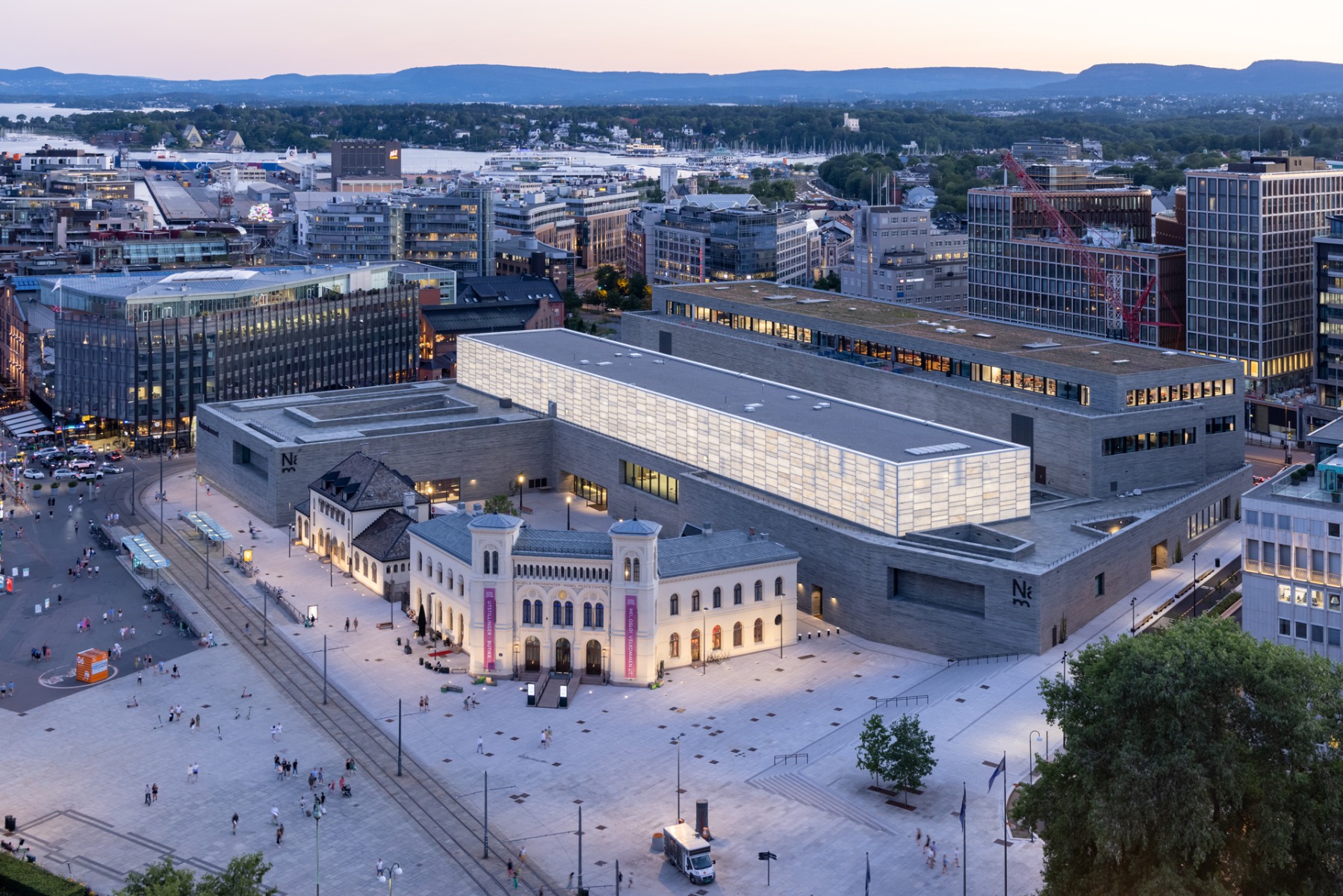 Naturstein in der Architektur: Nationalmuseum Oslo