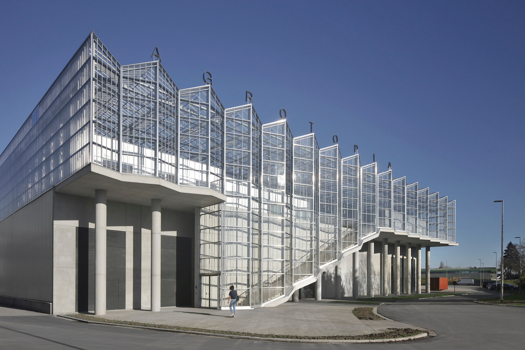 Gewächshaus Agrotopia in Roeselare
