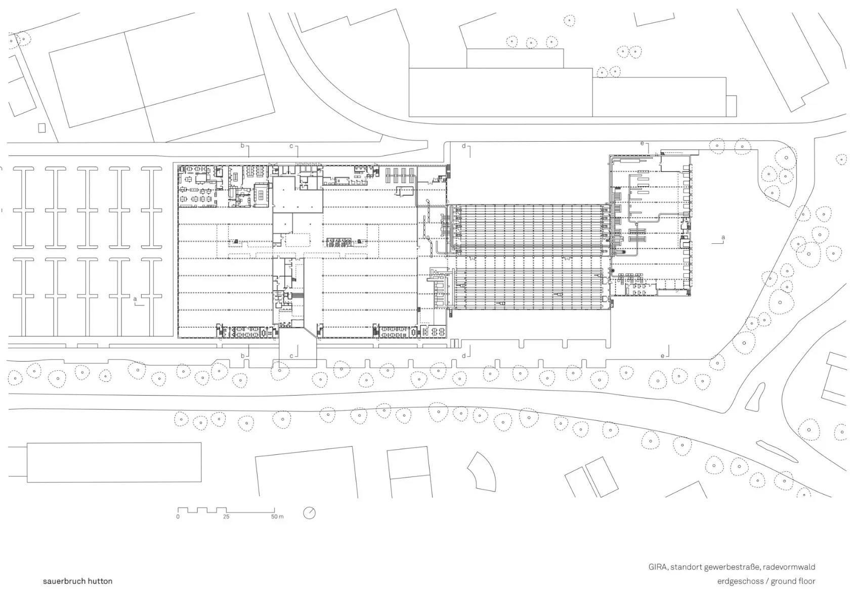 Grundriss EG, Grafik
