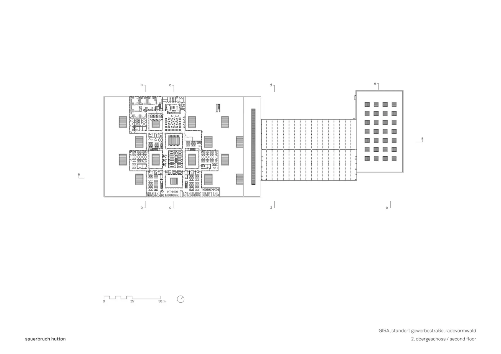 Grundriss OG, Grafik