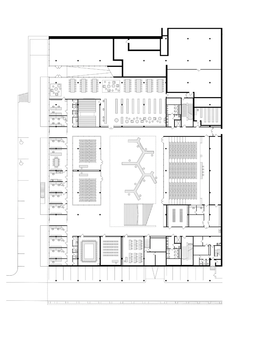 Grundriss EG, Grafik