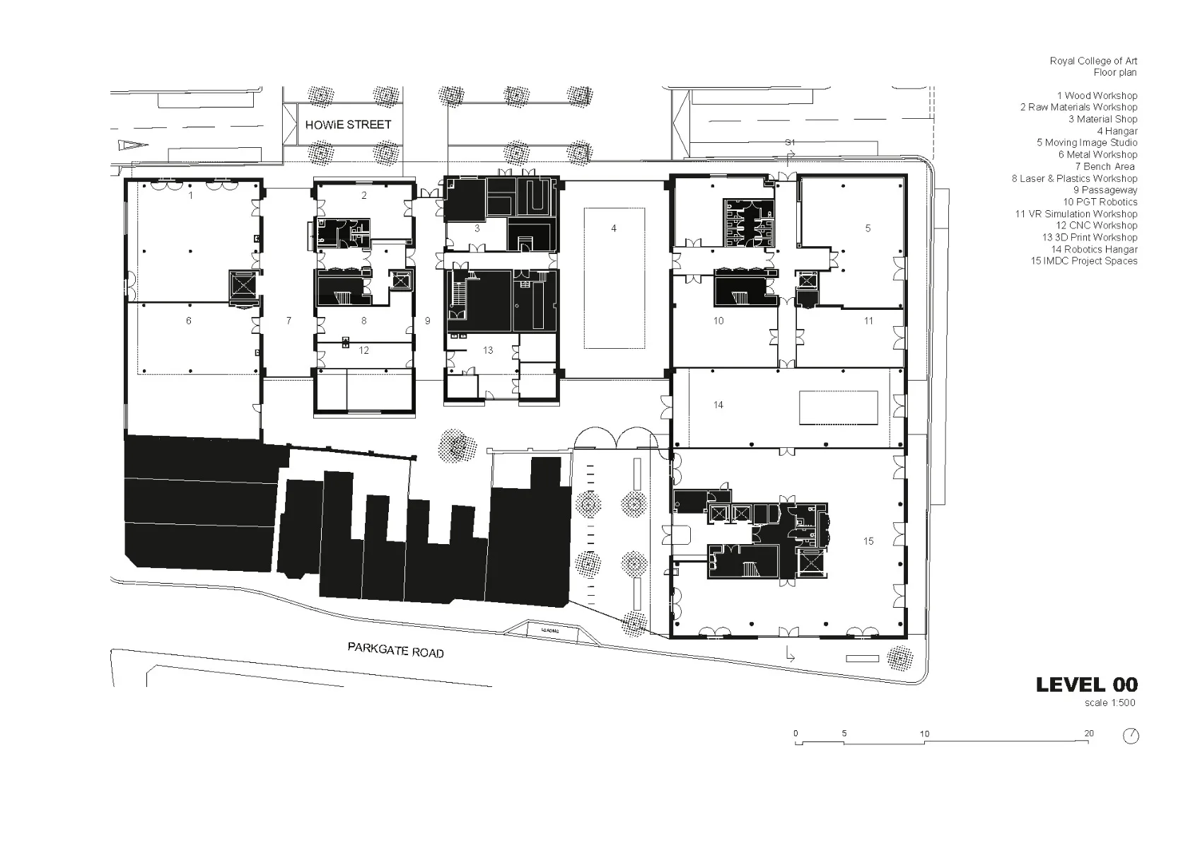 Grundriss EG, Grafik
