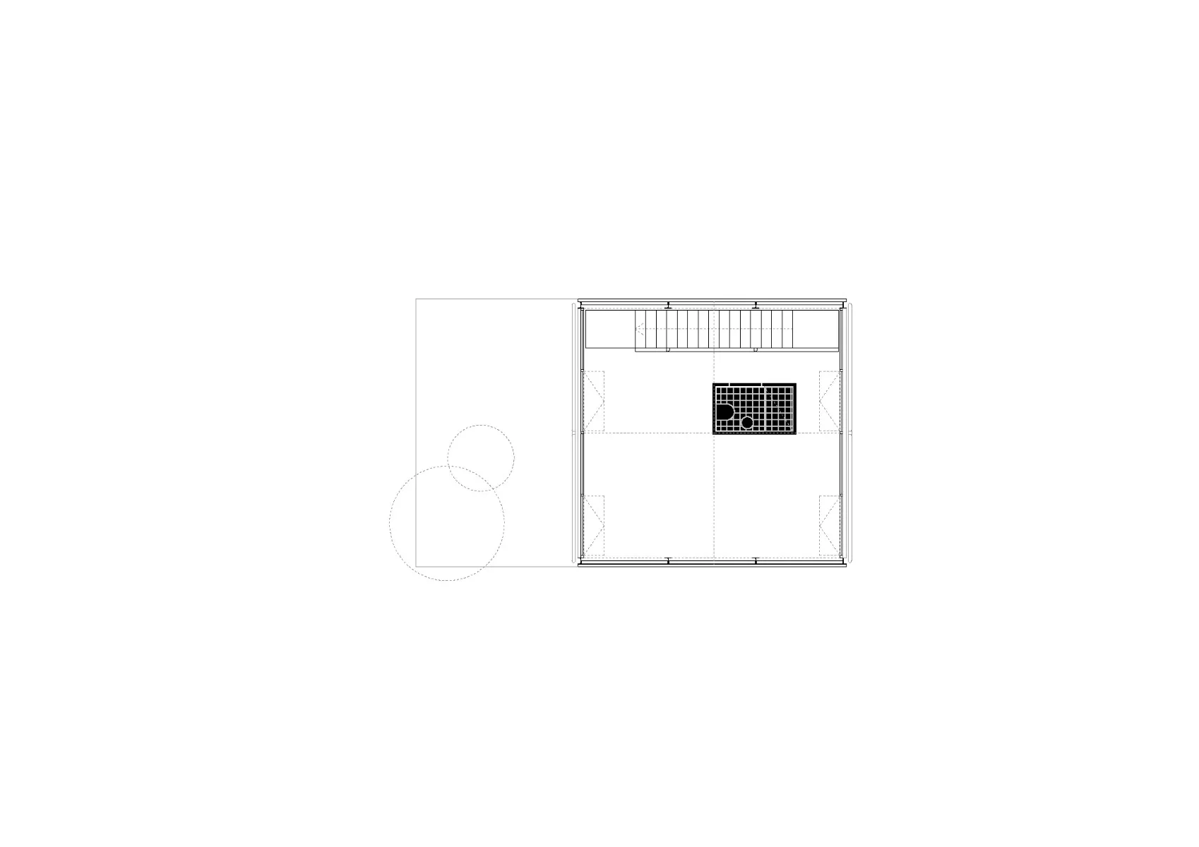 Grundriss OG, Grafik
