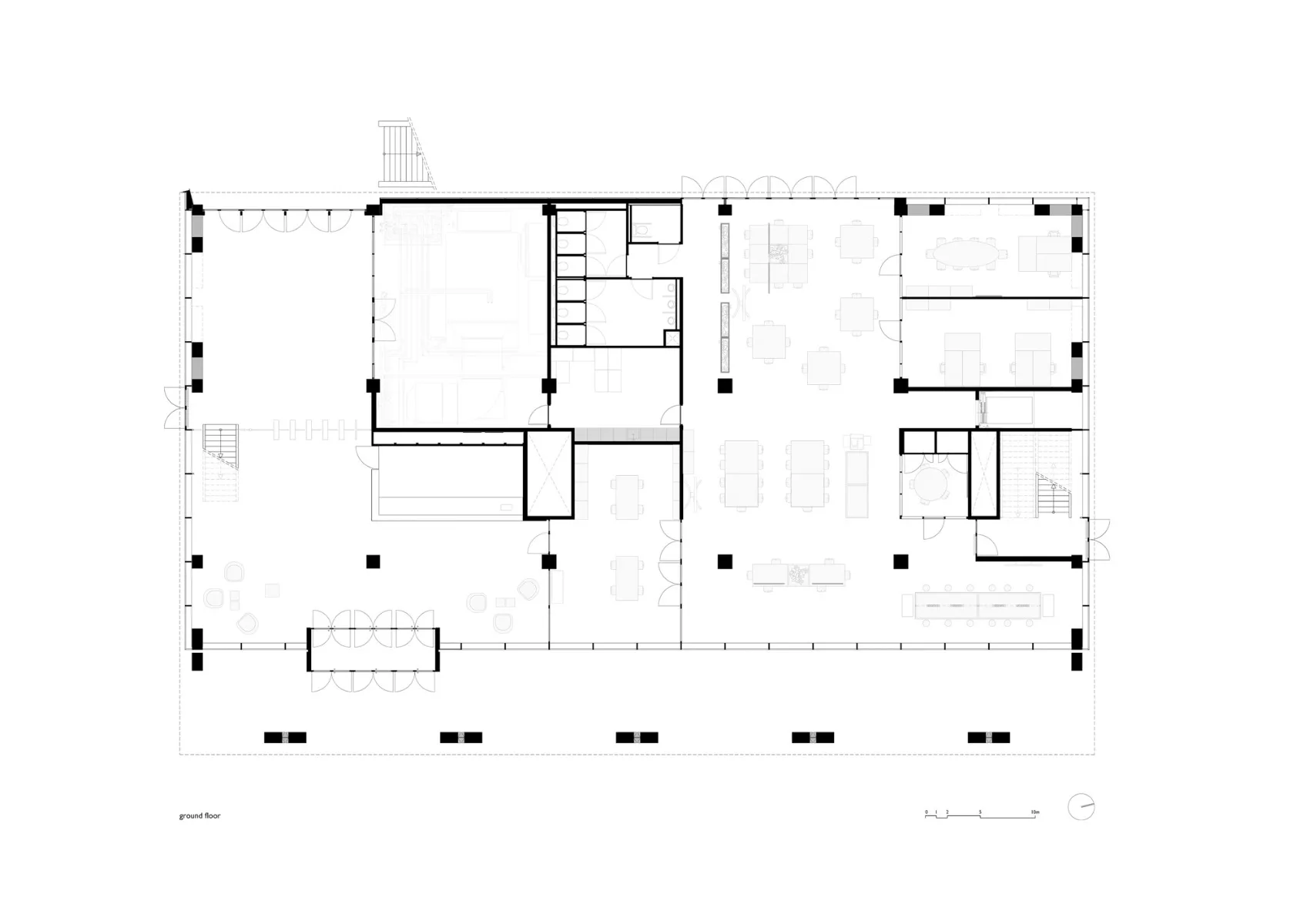 Grundriss EG, Grafik