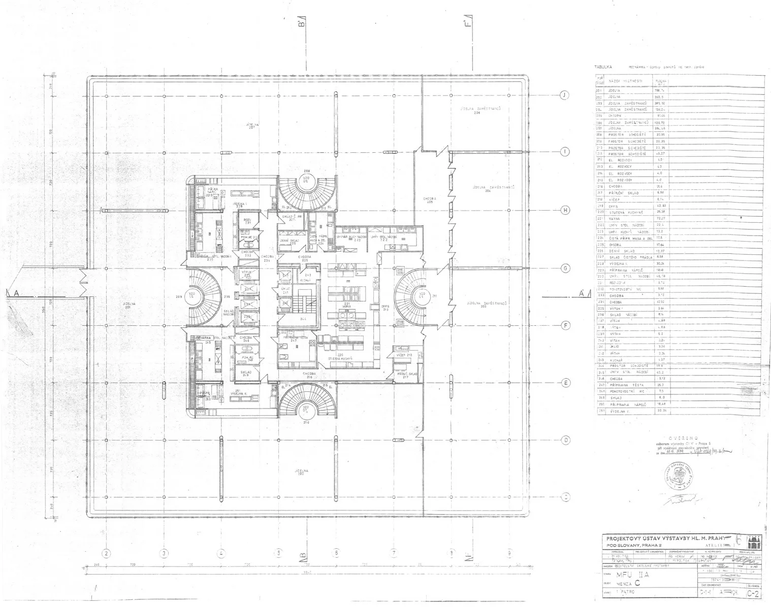 Grundriss 2. OG Vorher, Grafik
