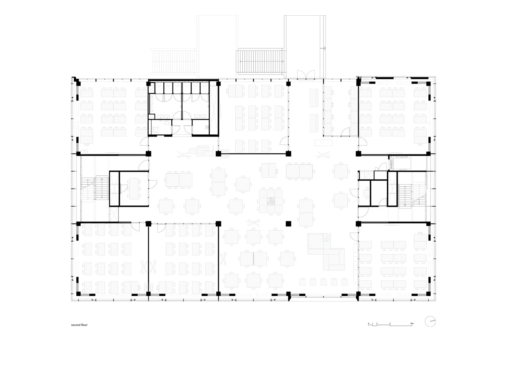 Grundriss 2. OG, Grafik