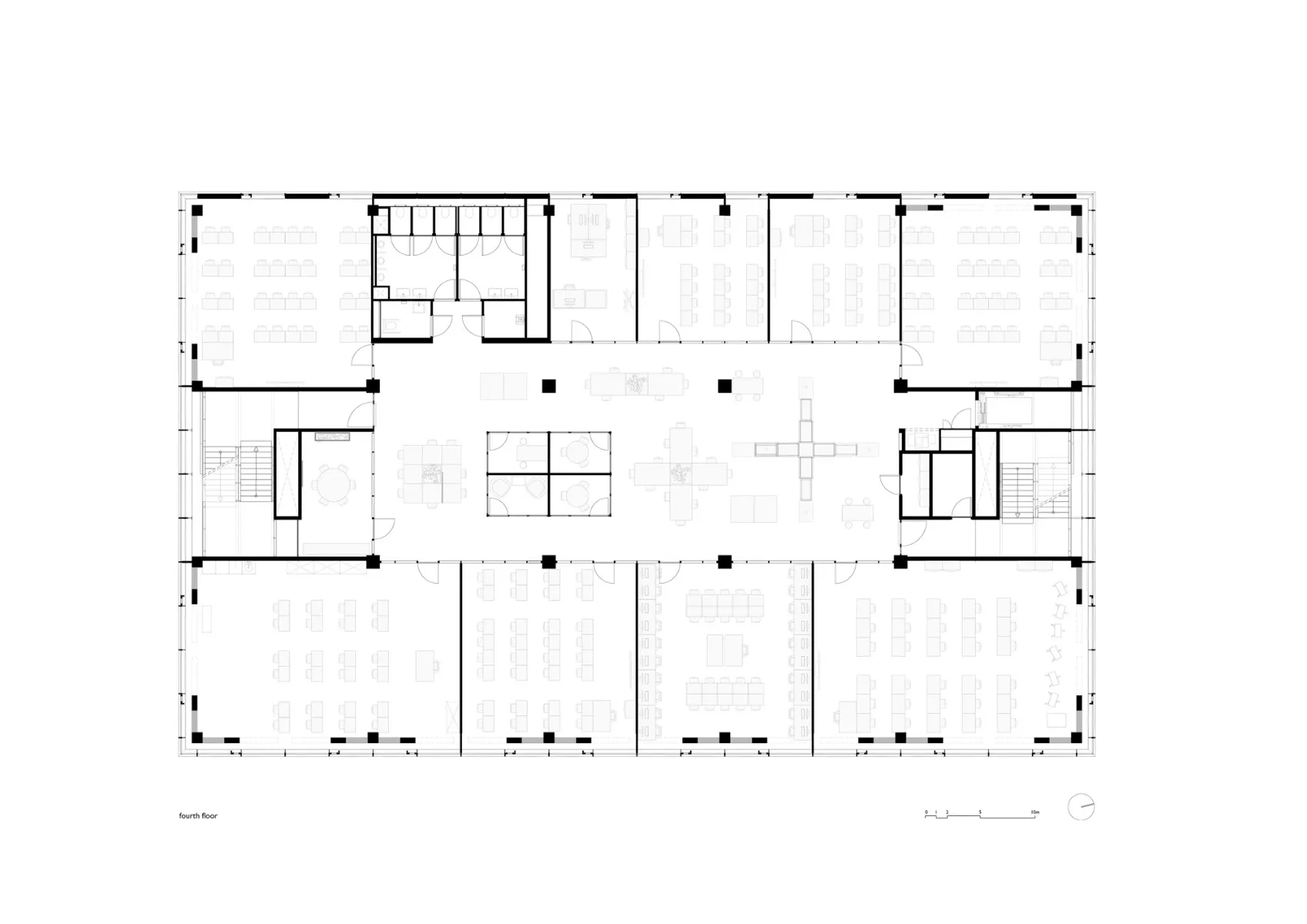 Grundriss 4. OG, Grafik