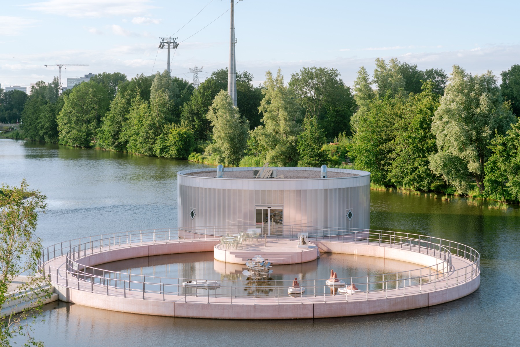 Kunstpavillon Flevoland von Studio Ossidiana