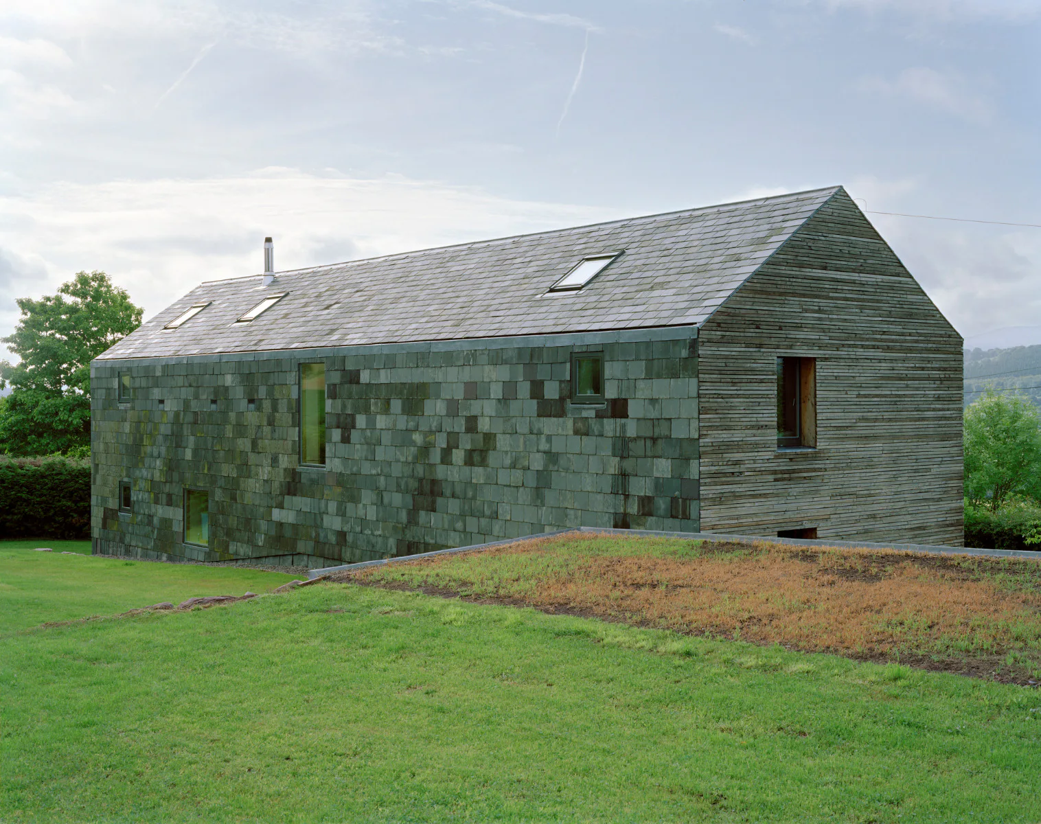 Wohnhaus in Trallong, Wales, Architektur: Feilden Fowles Foto