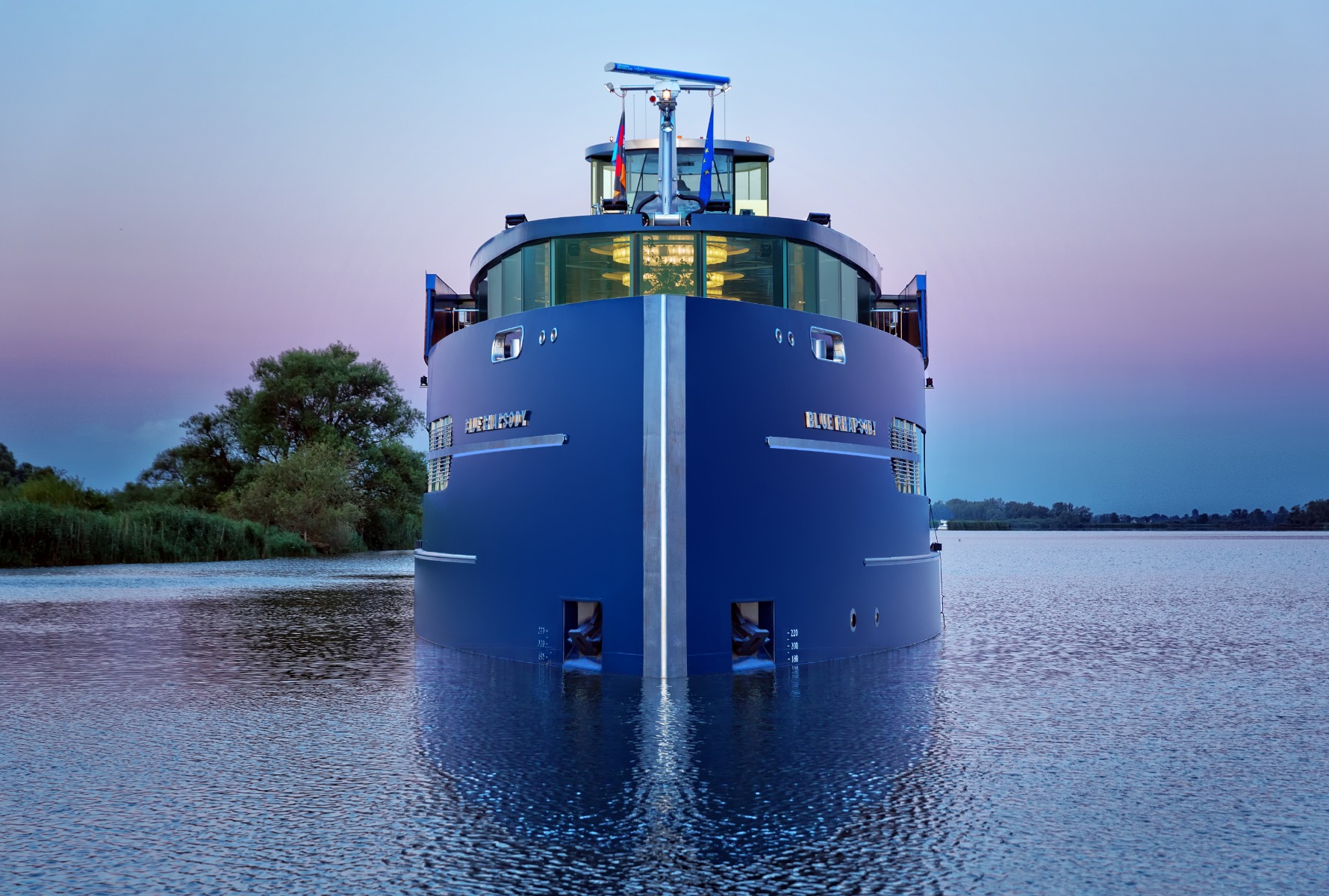 Architekturmesse auf einem Design-Schiff