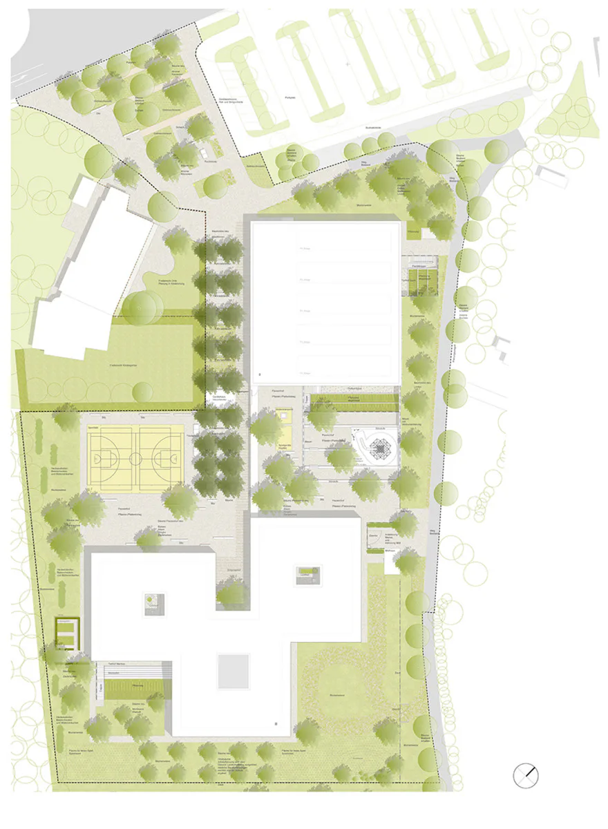 Lageplan, Grafik