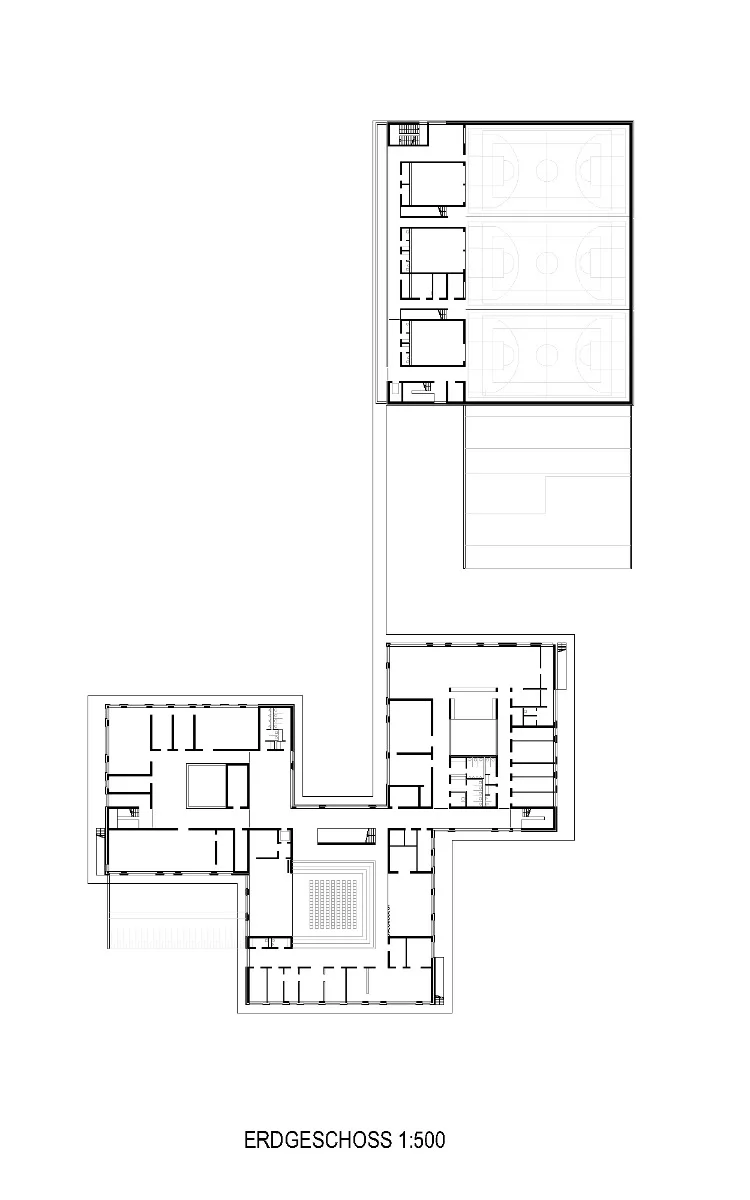 Grundriss EG, Grafik