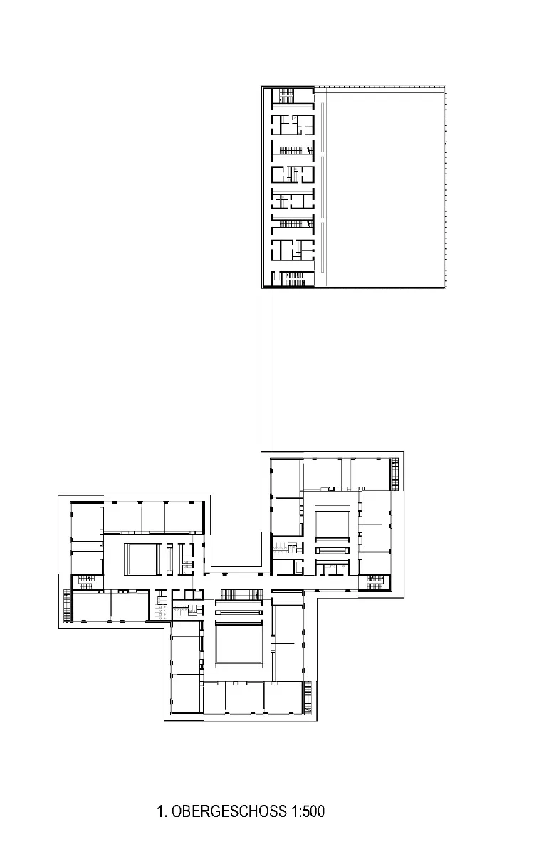 Grundriss 1. OG, Grafik