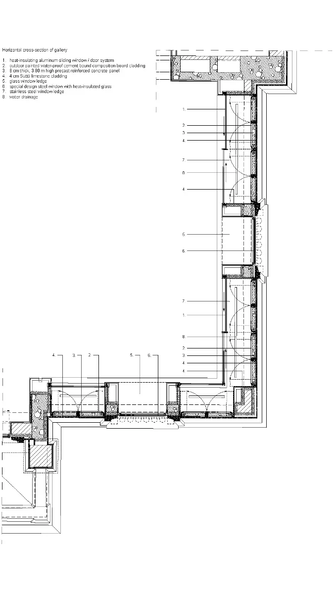 Grundriss Galerie, Grafik