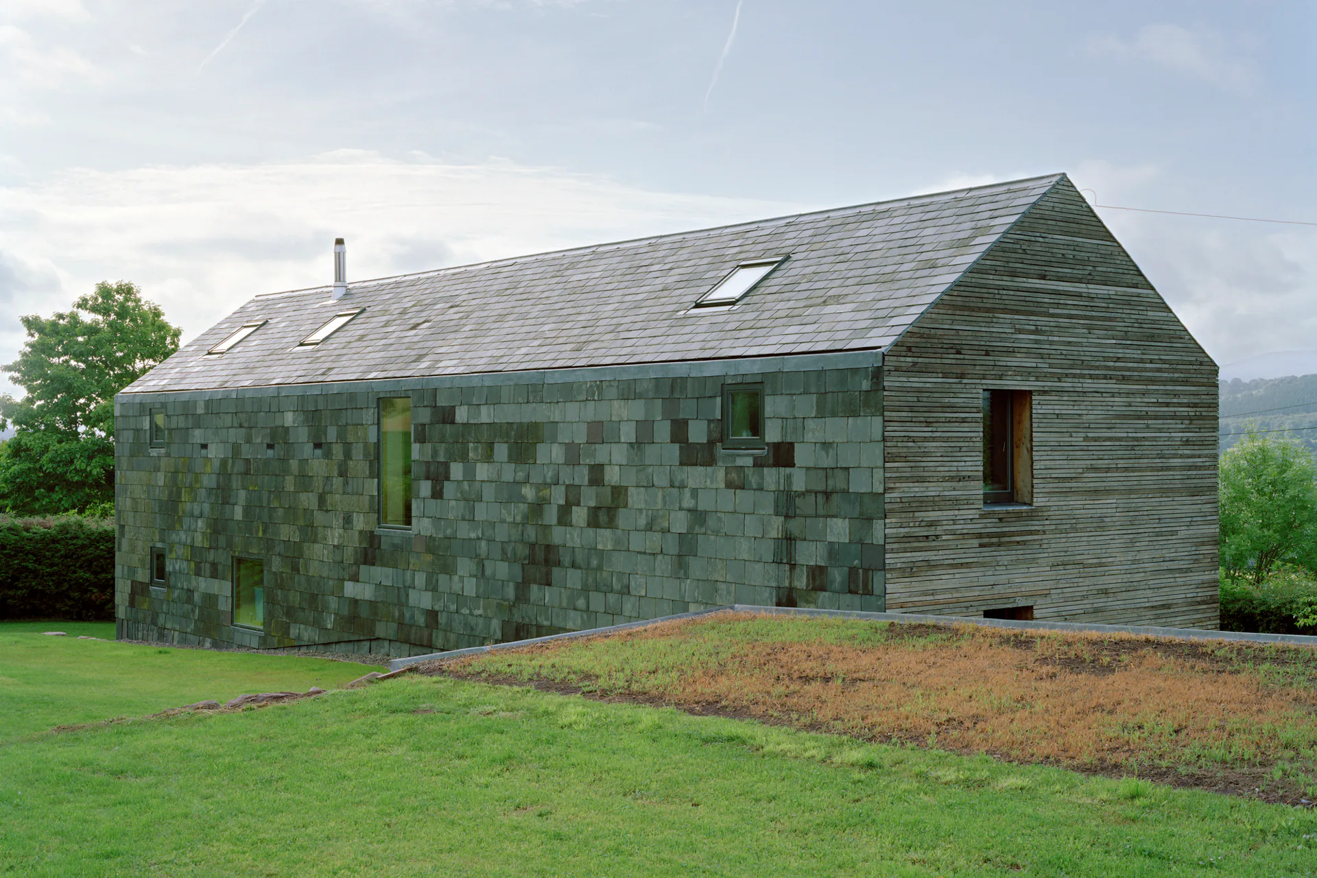 Wohnhaus in Trallong, Wales, Architektur: Feilden FowlesFoto