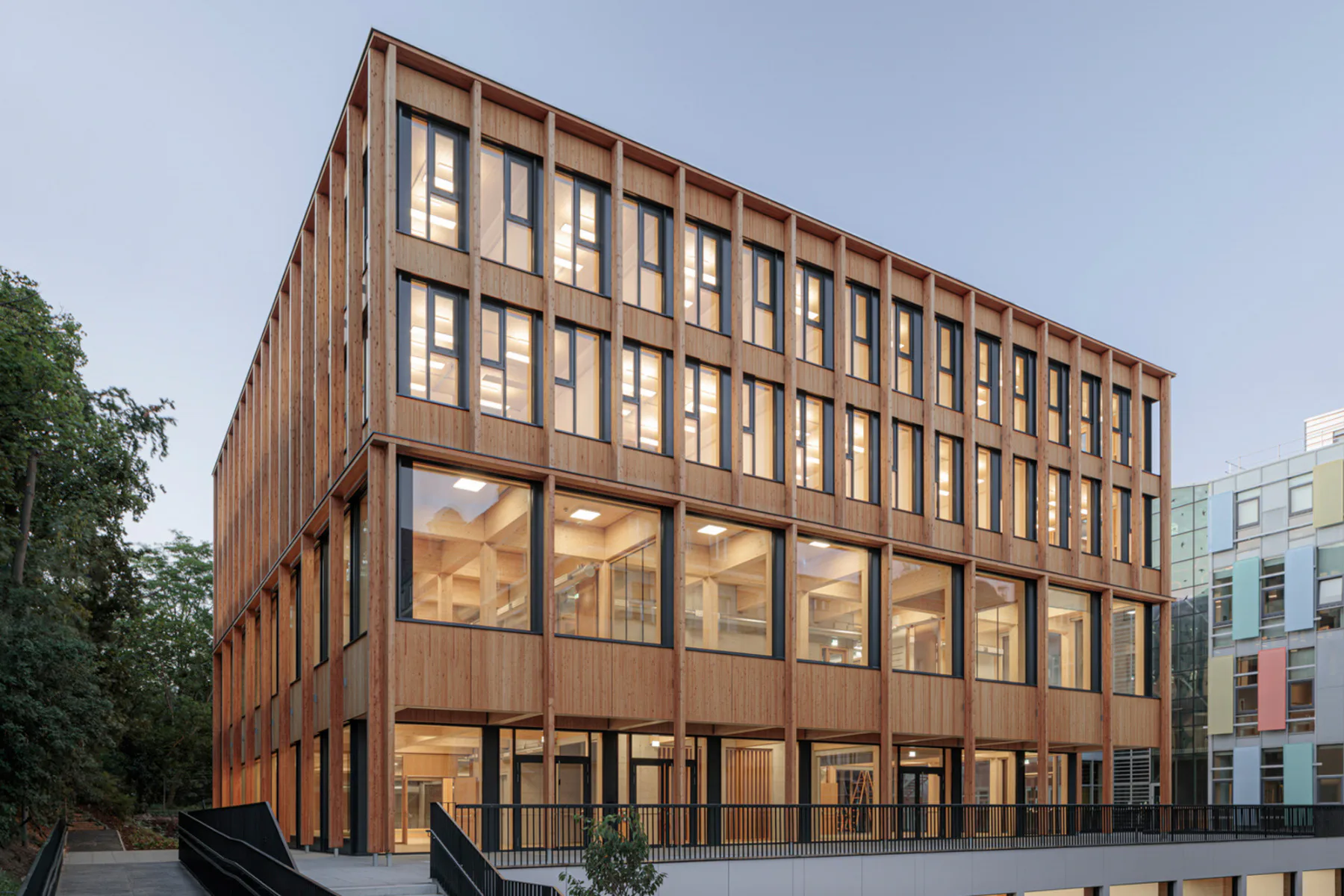 Bibliotheks- und Seminarzentrum BOKU Wien, Architektur: SWAP Architekten mit Delta