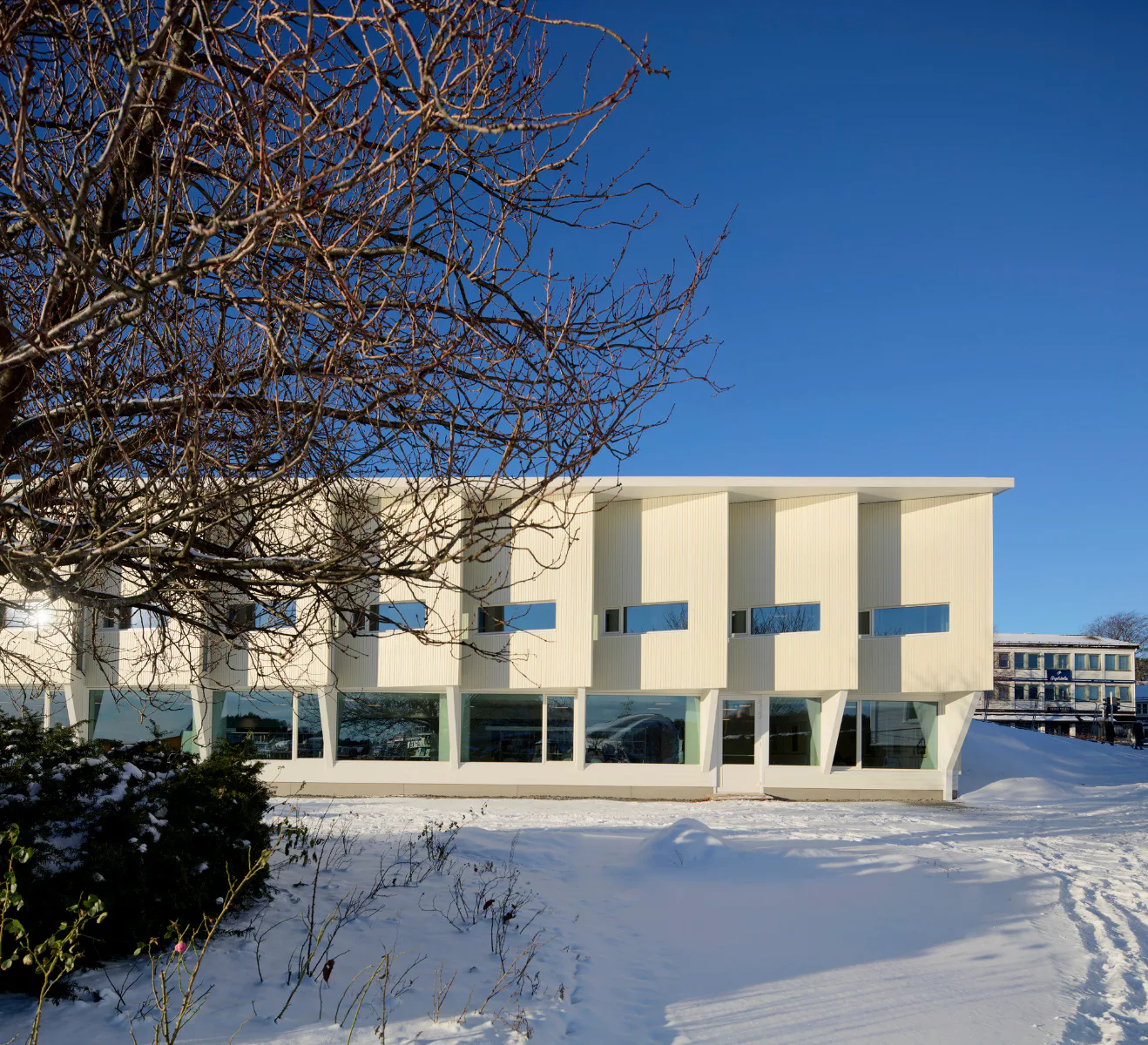 Bibliothek in Grimstad, Architektur: Helen & Hard