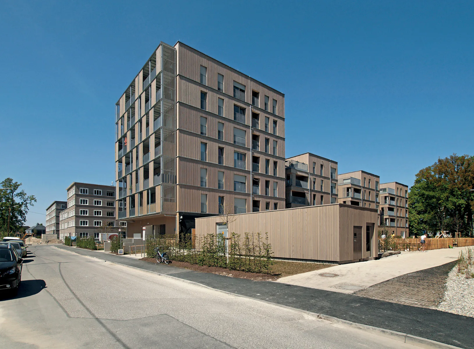 Wohnbebauung Prinz-Eugen-Park in München, Architektur: Rapp Architekten