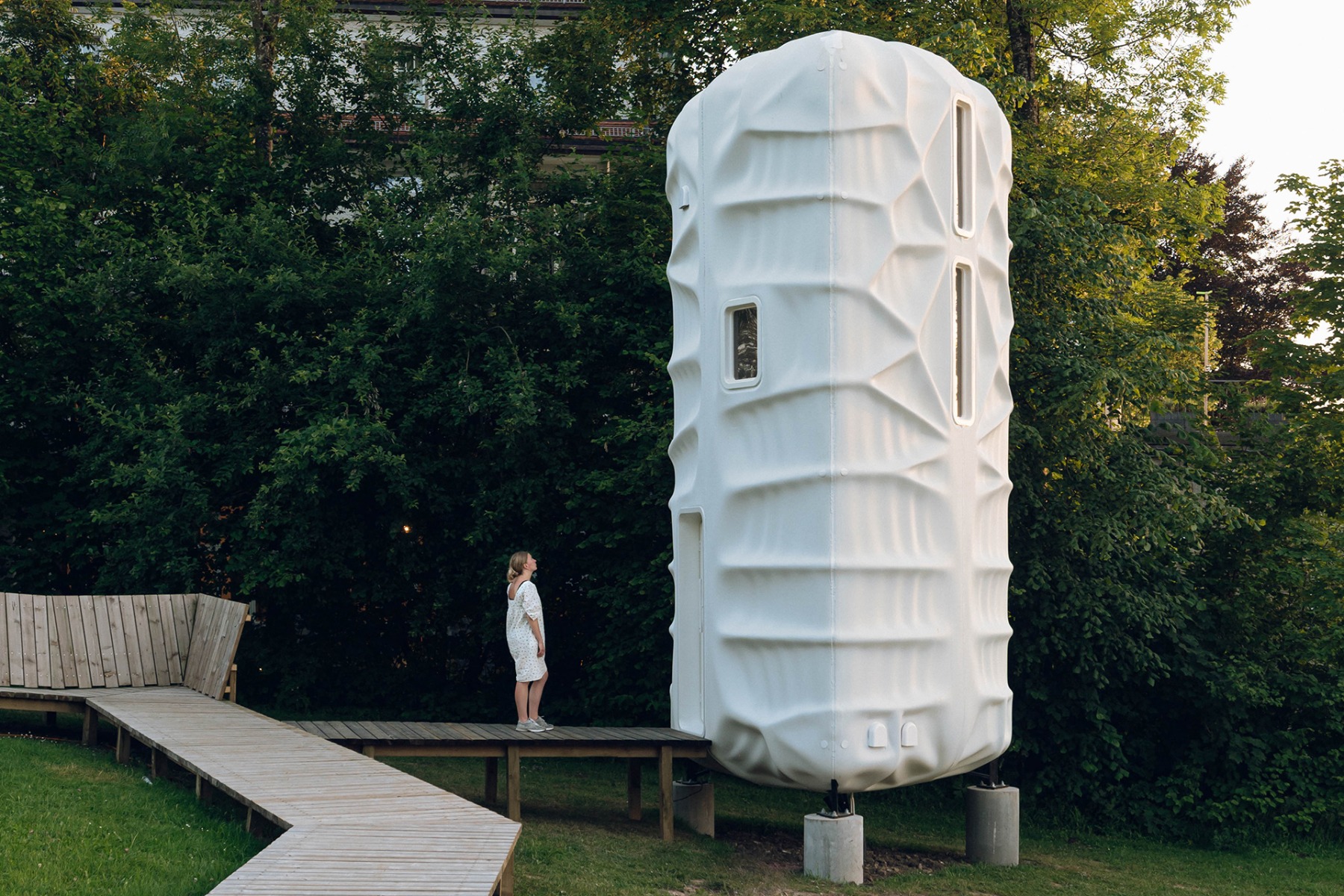 Weltgrößte 3D-gedruckte Polymerstruktur