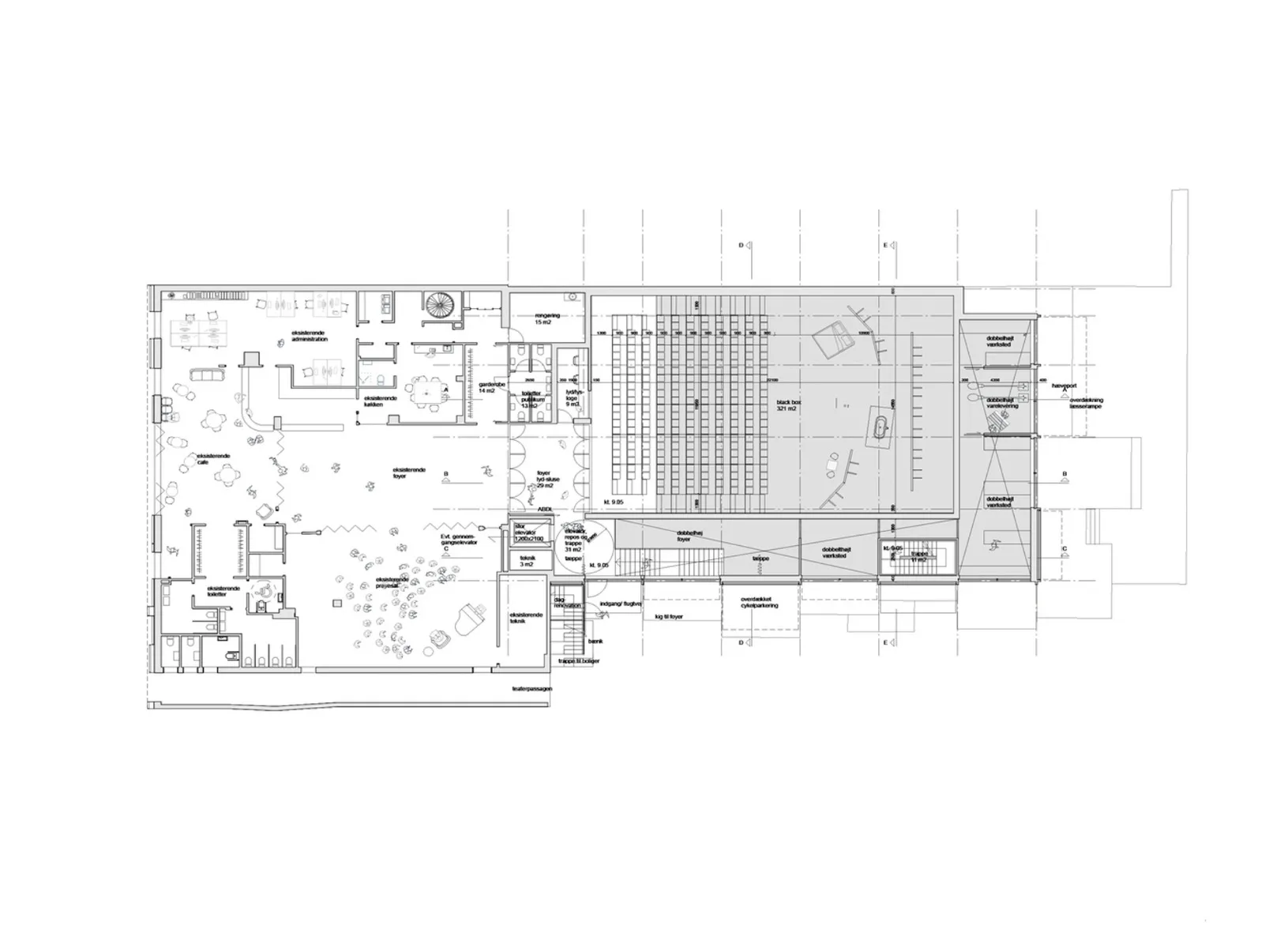 Grundriss EG, Grafik
