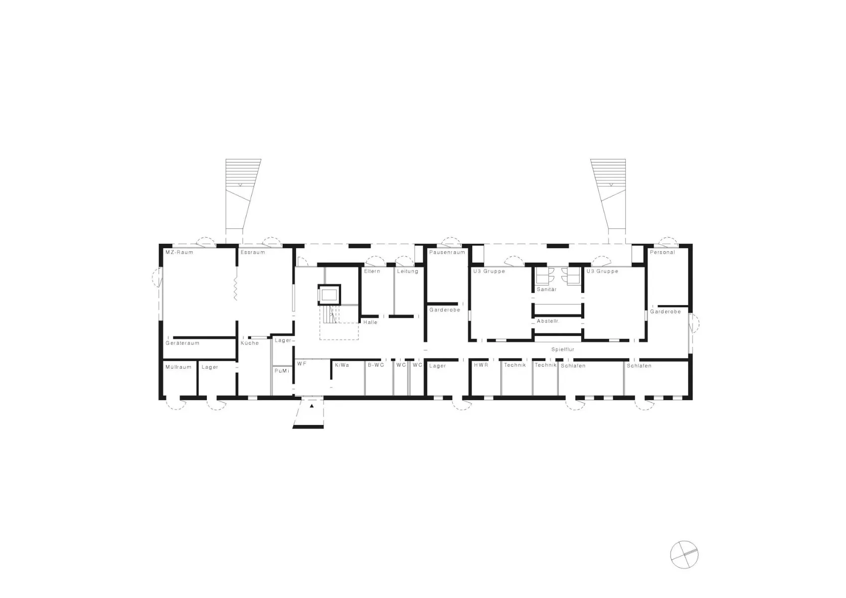 Grundriss EG, Grafik