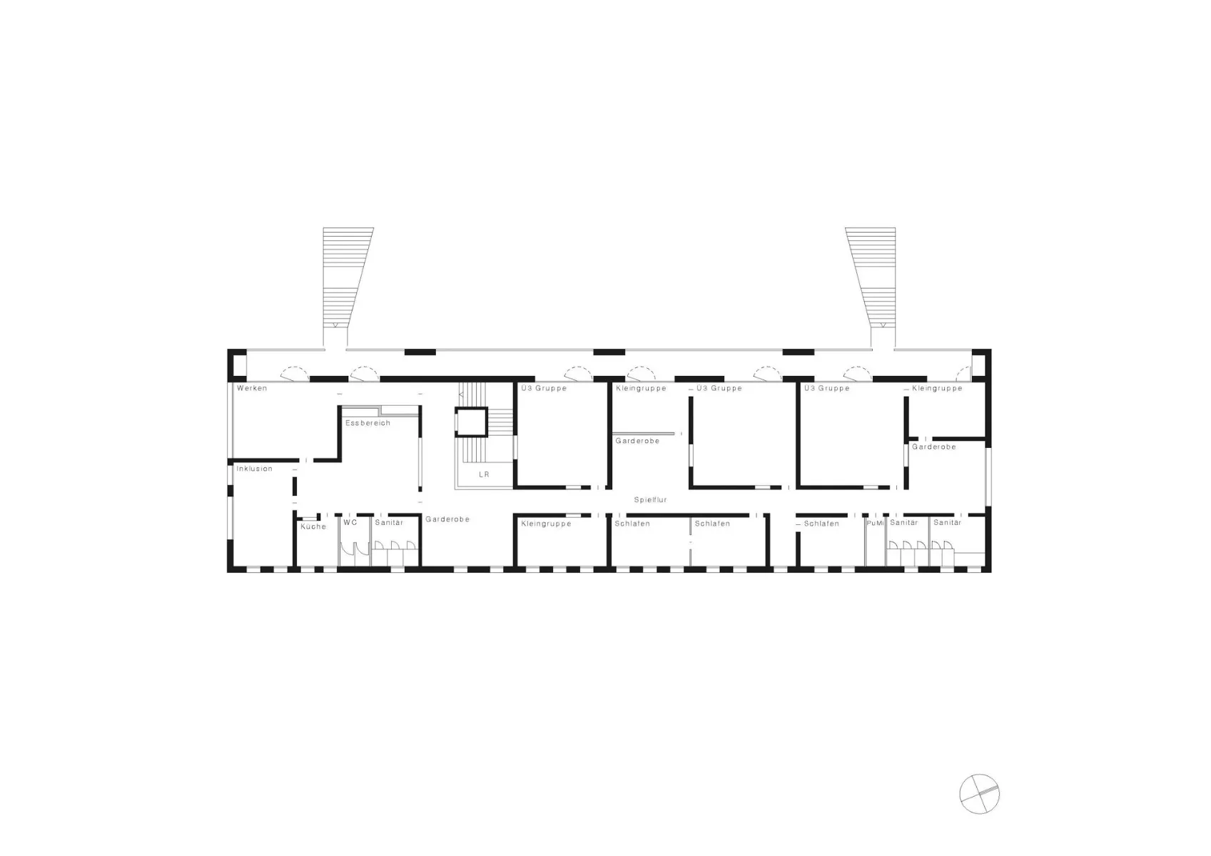 Grundriss OG, Grafik