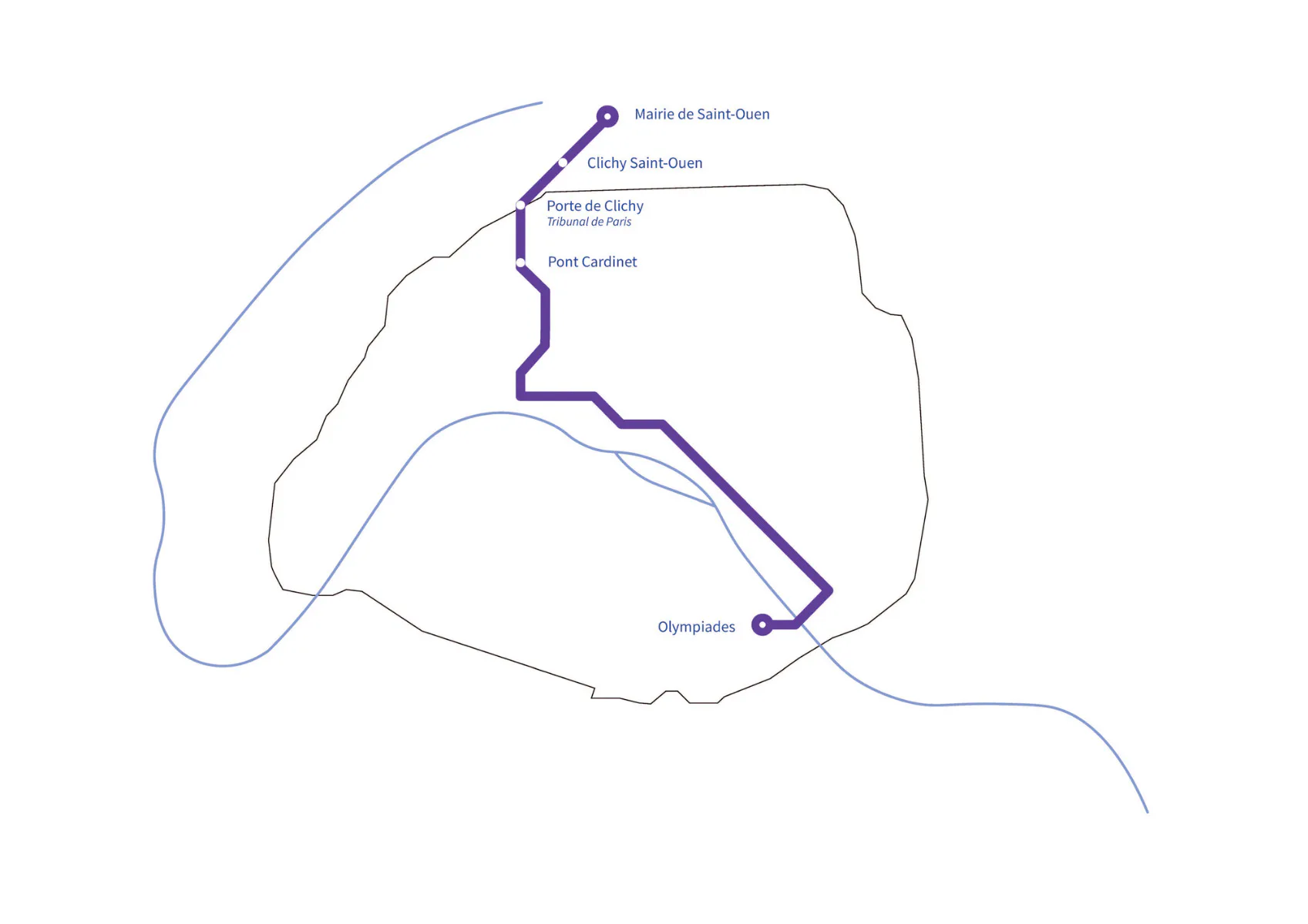 Plan Metrolinie, Grafik