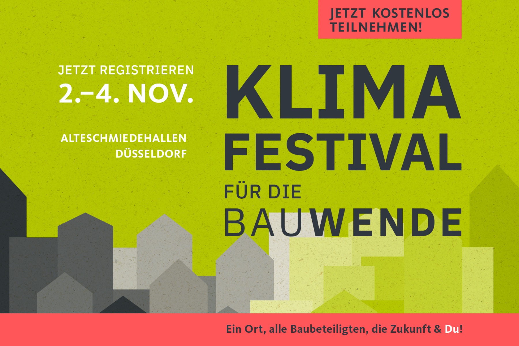 Klimafestival für die Bauwende