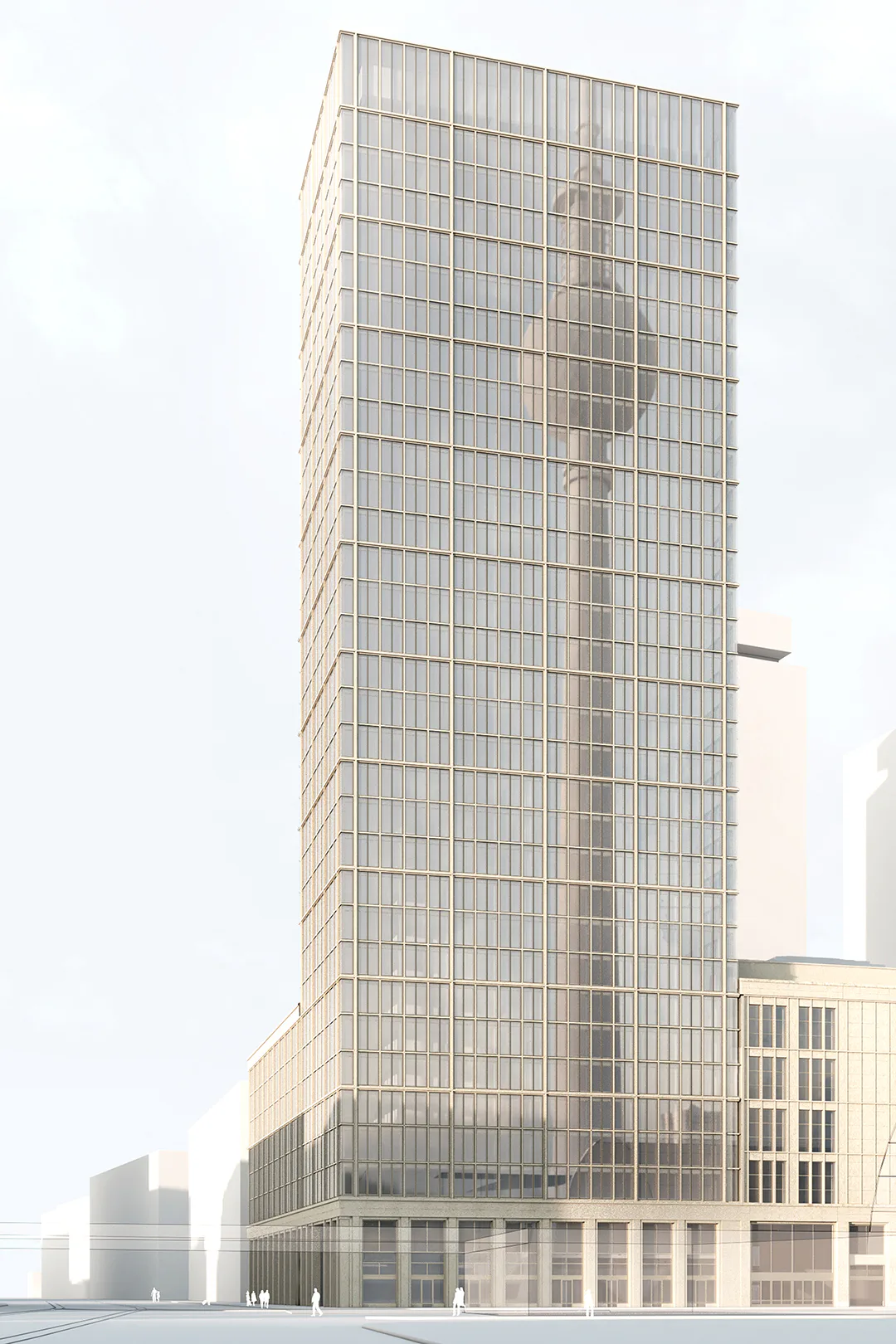 MYND – Hochhaus am Alexanderplatz, Berlin; Visualisierung