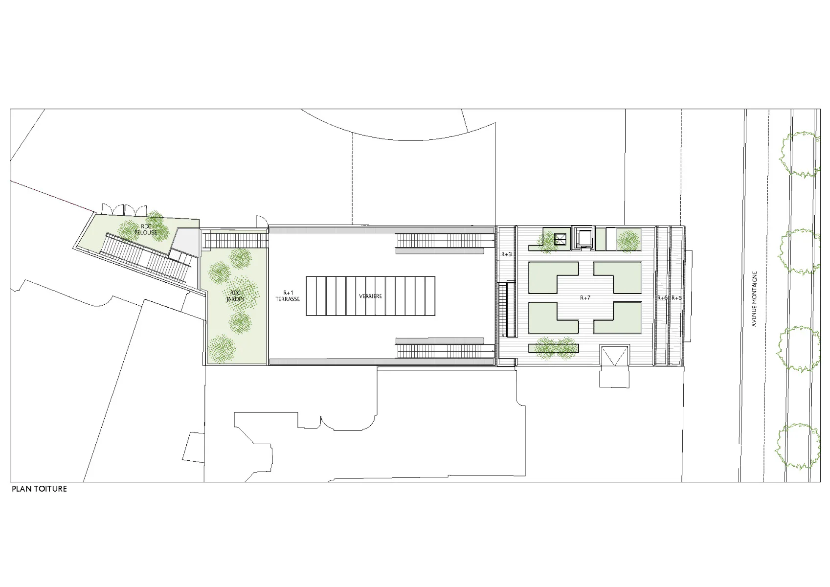 Grundriss DG, Grafik