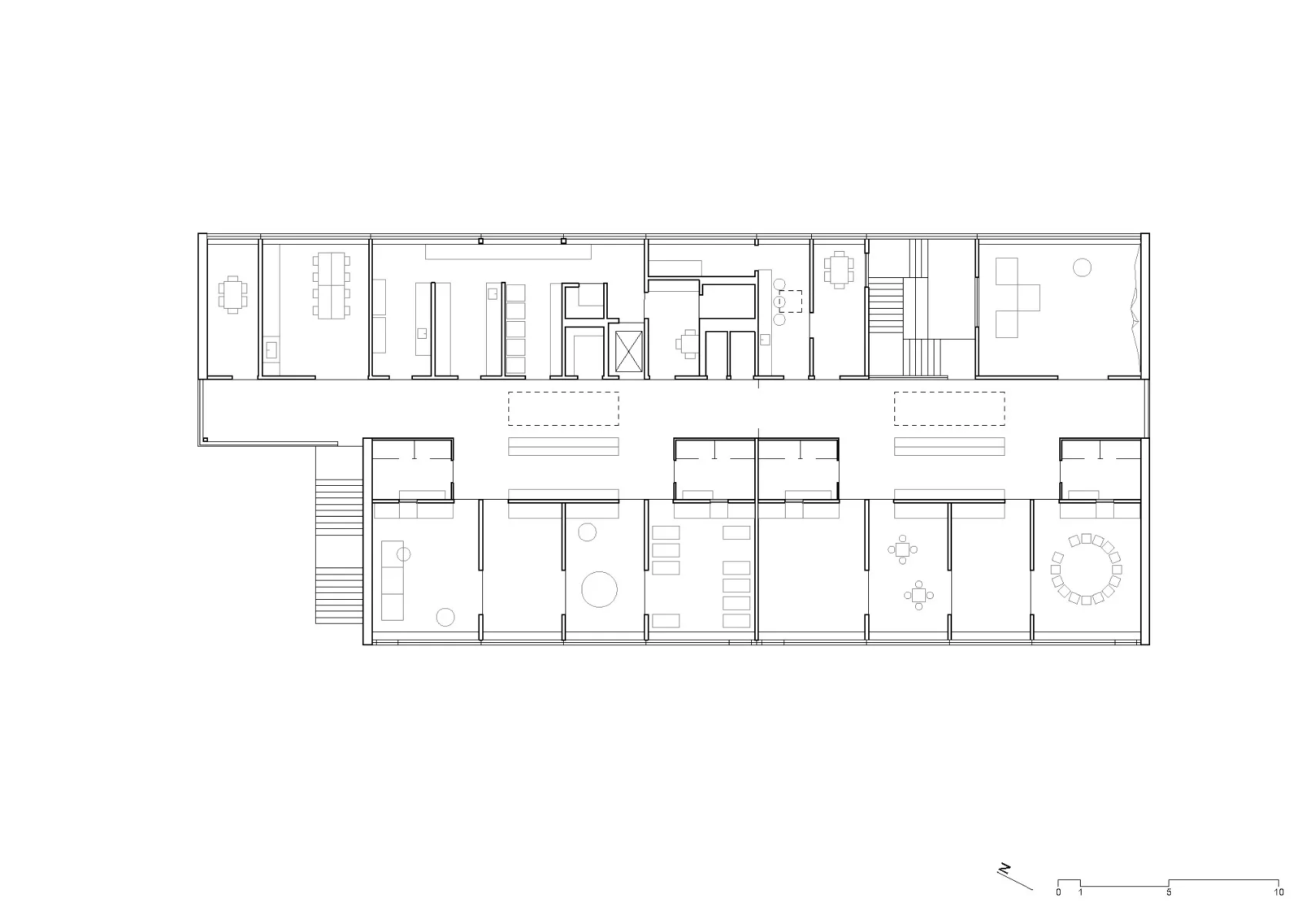 Grundriss OG, Grafik