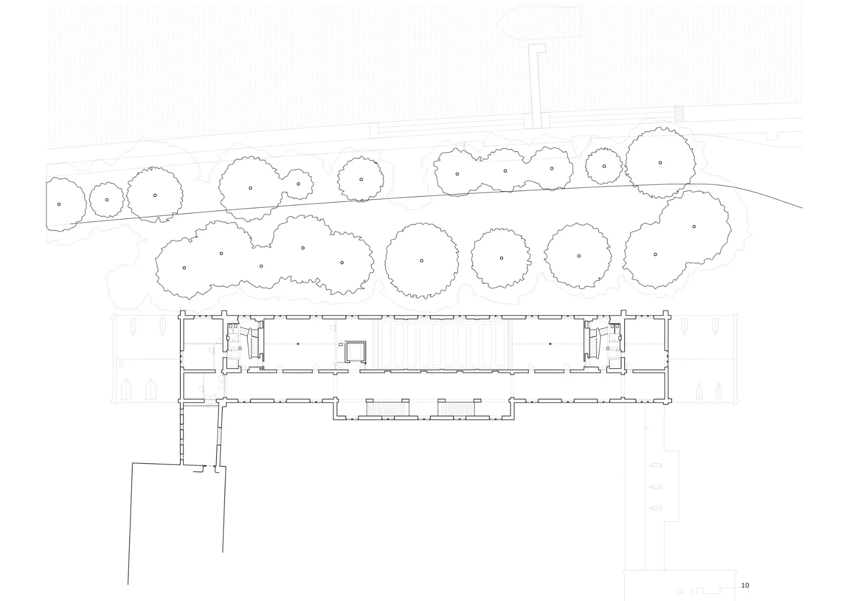 Grundriss 3. OG, Grafik