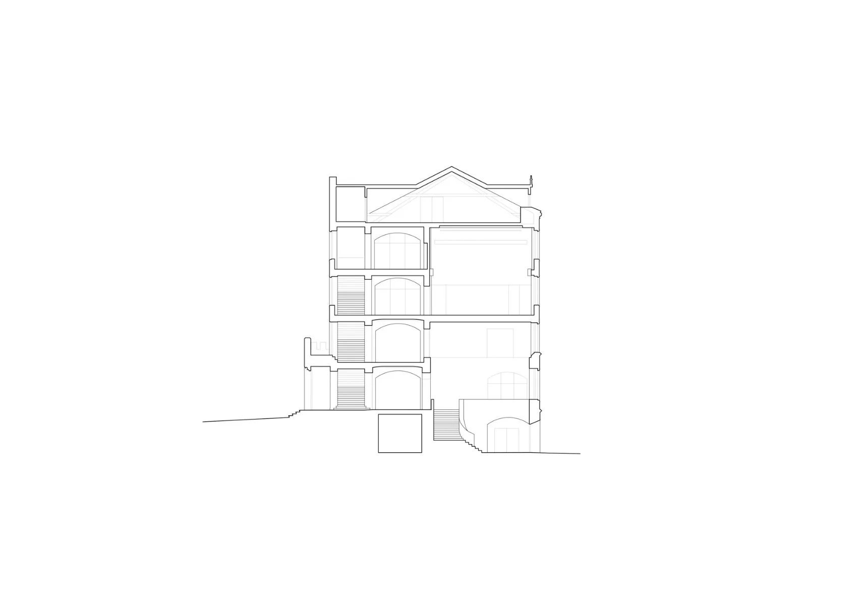 Querschnitt, Grafik
