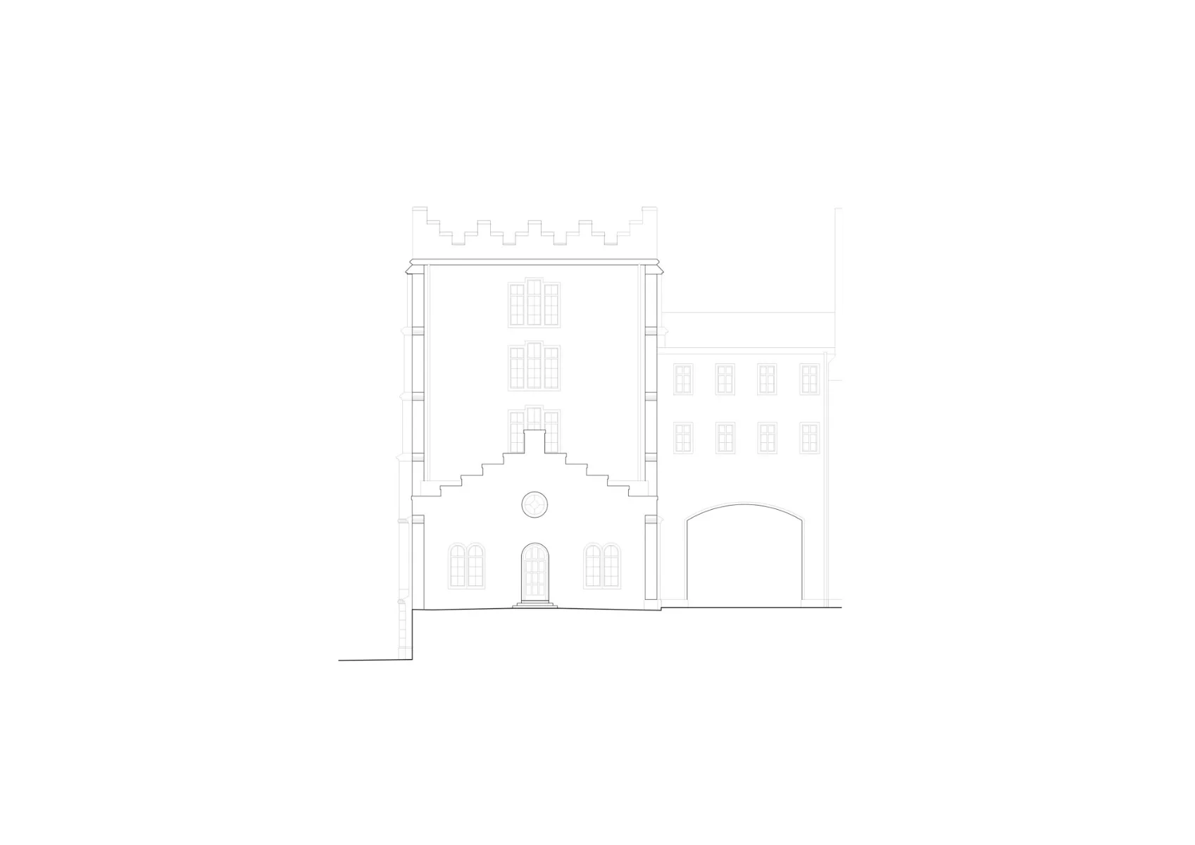 Aufriss, Grafik