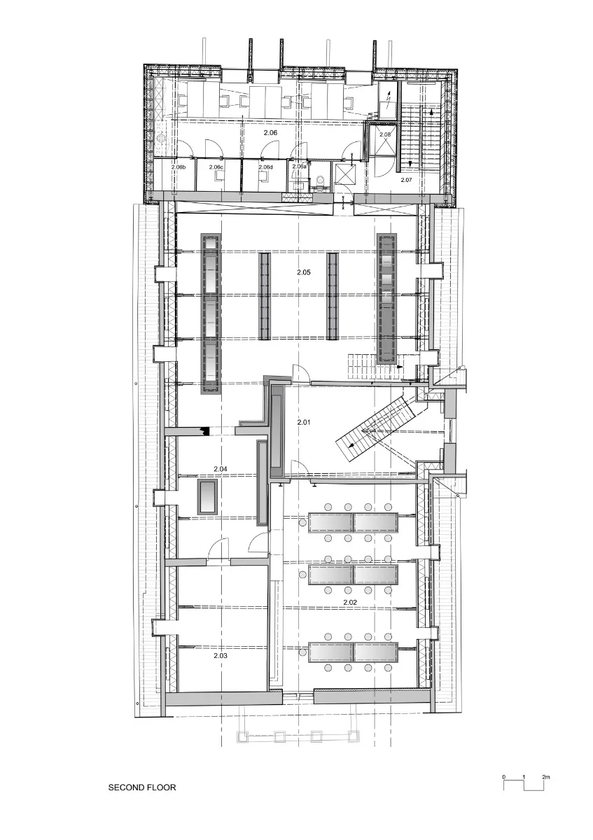 Grundriss 2. OG, Grafik