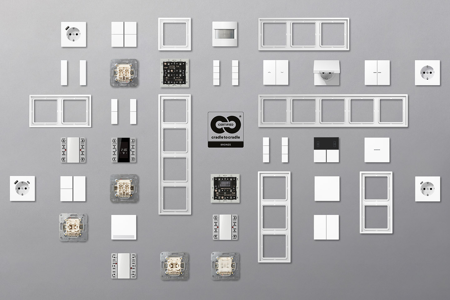 KNX-Produkte mit Cradle-to-Cradle-Zertifikat
