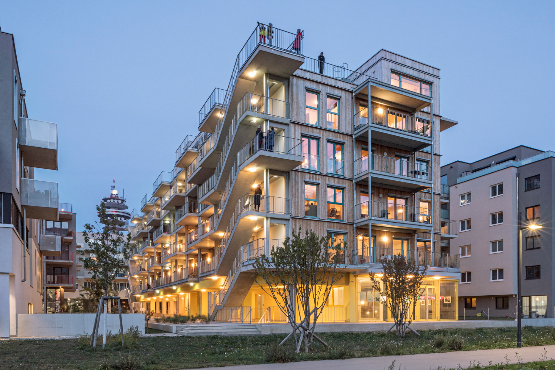Gleis 21 in Wien - ein ausgezeichneter Wohnungsbau