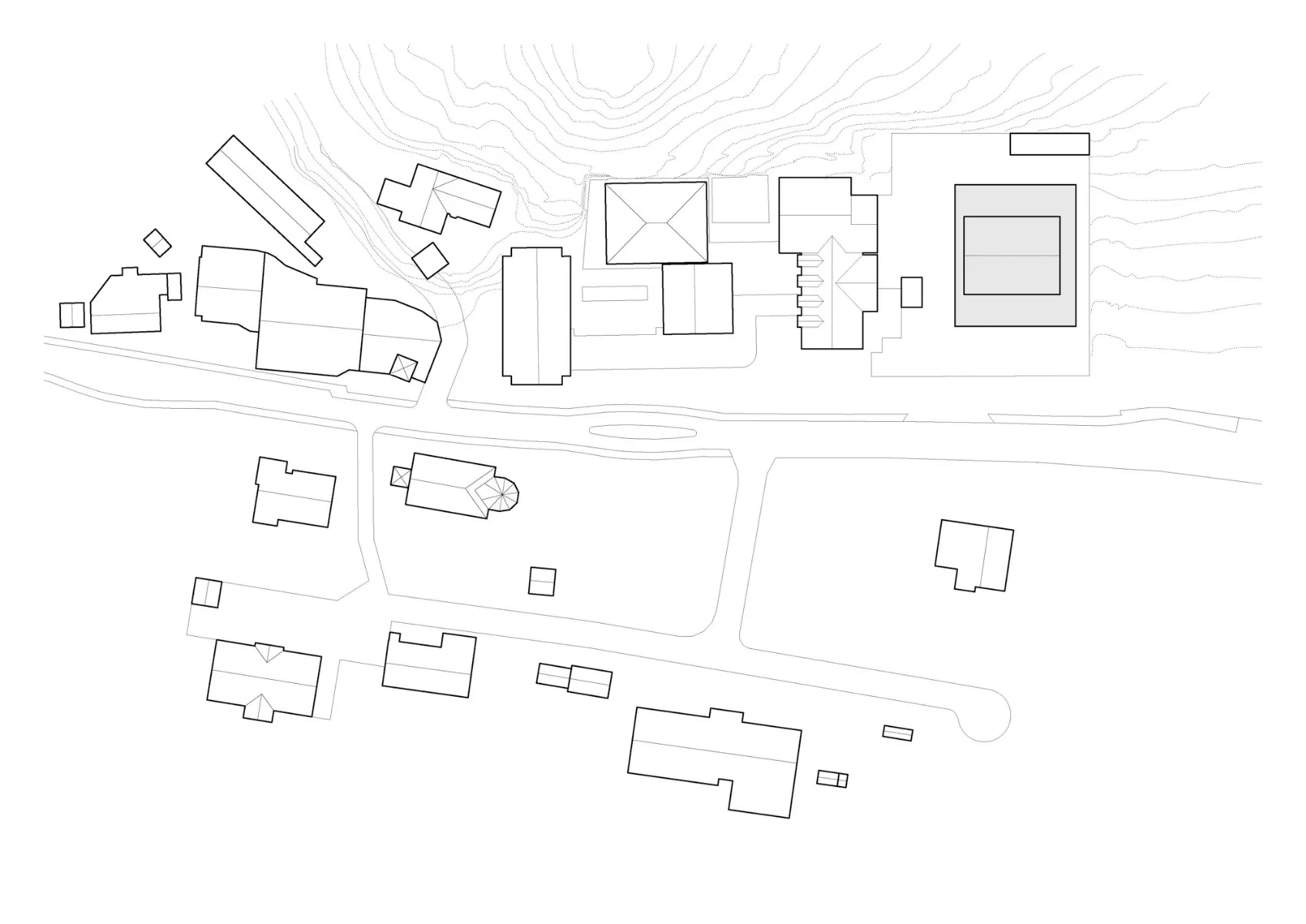 Lageplan, Grafik