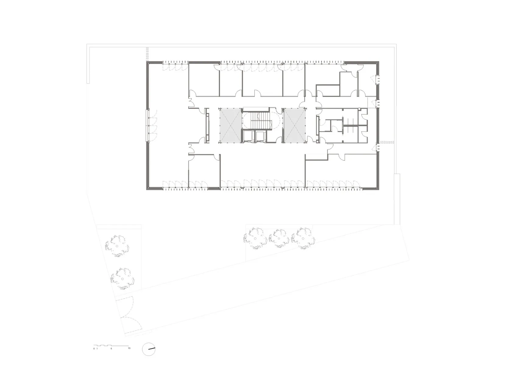 Grundriss 1. OG, Grafik