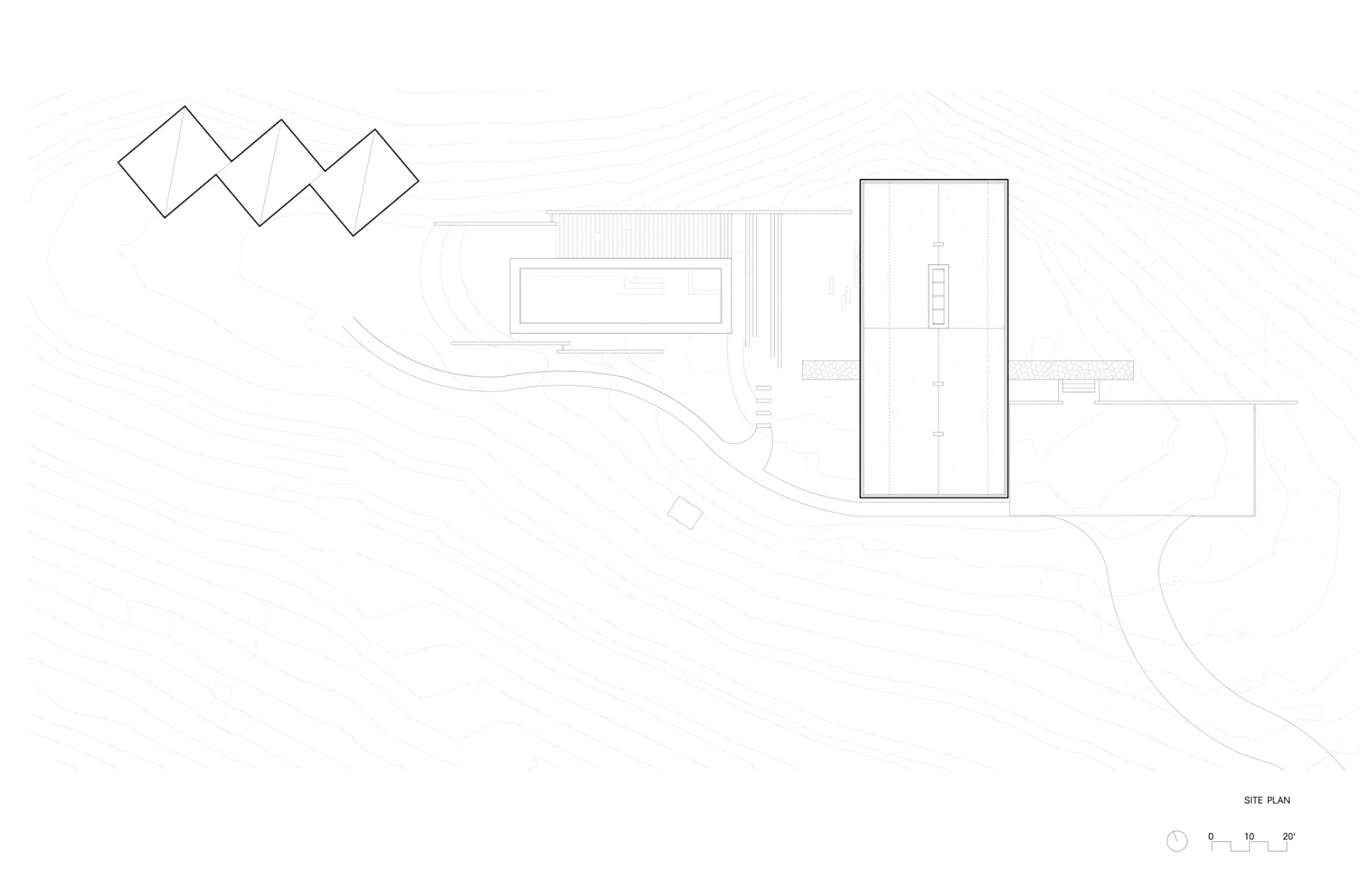 Lageplan, Grafik
